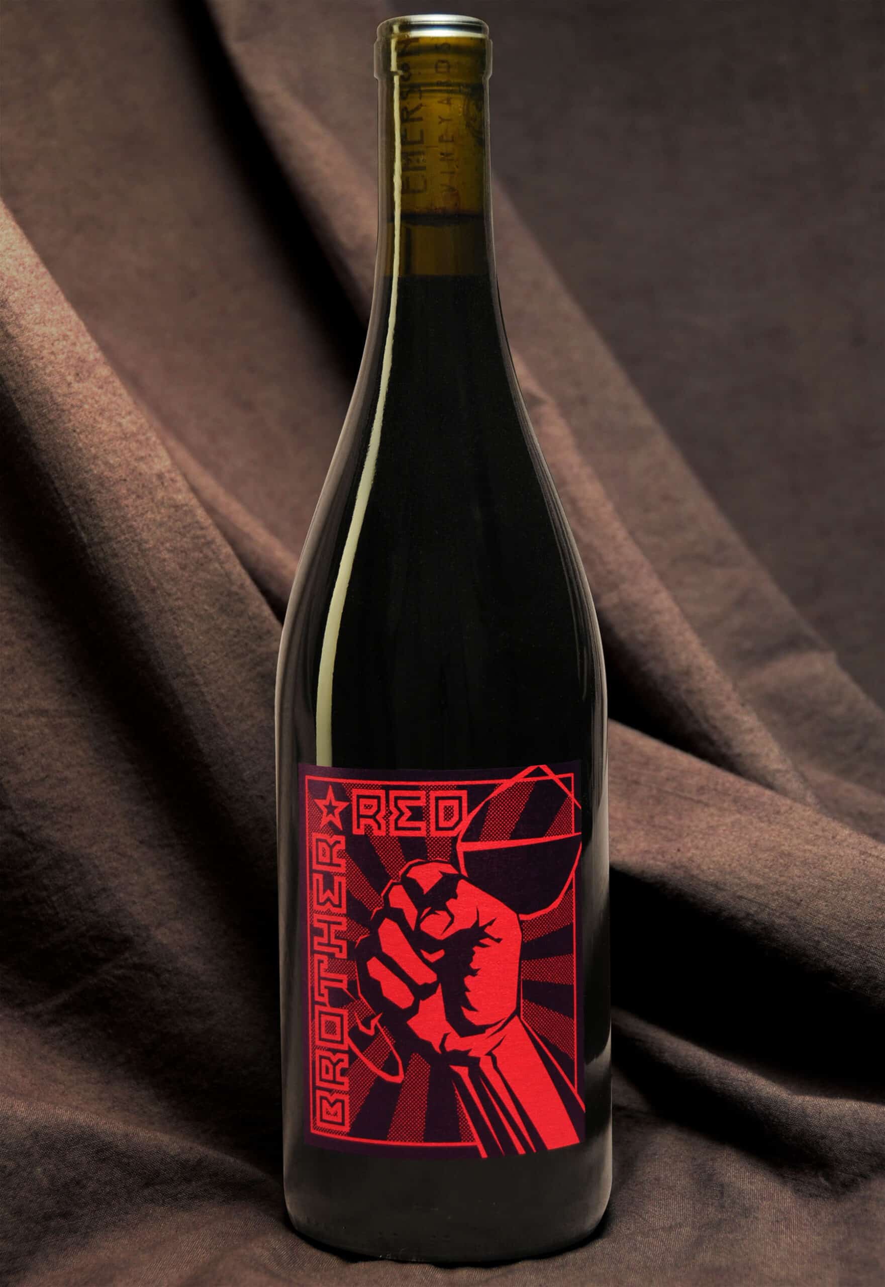 Brother Red wine bottle