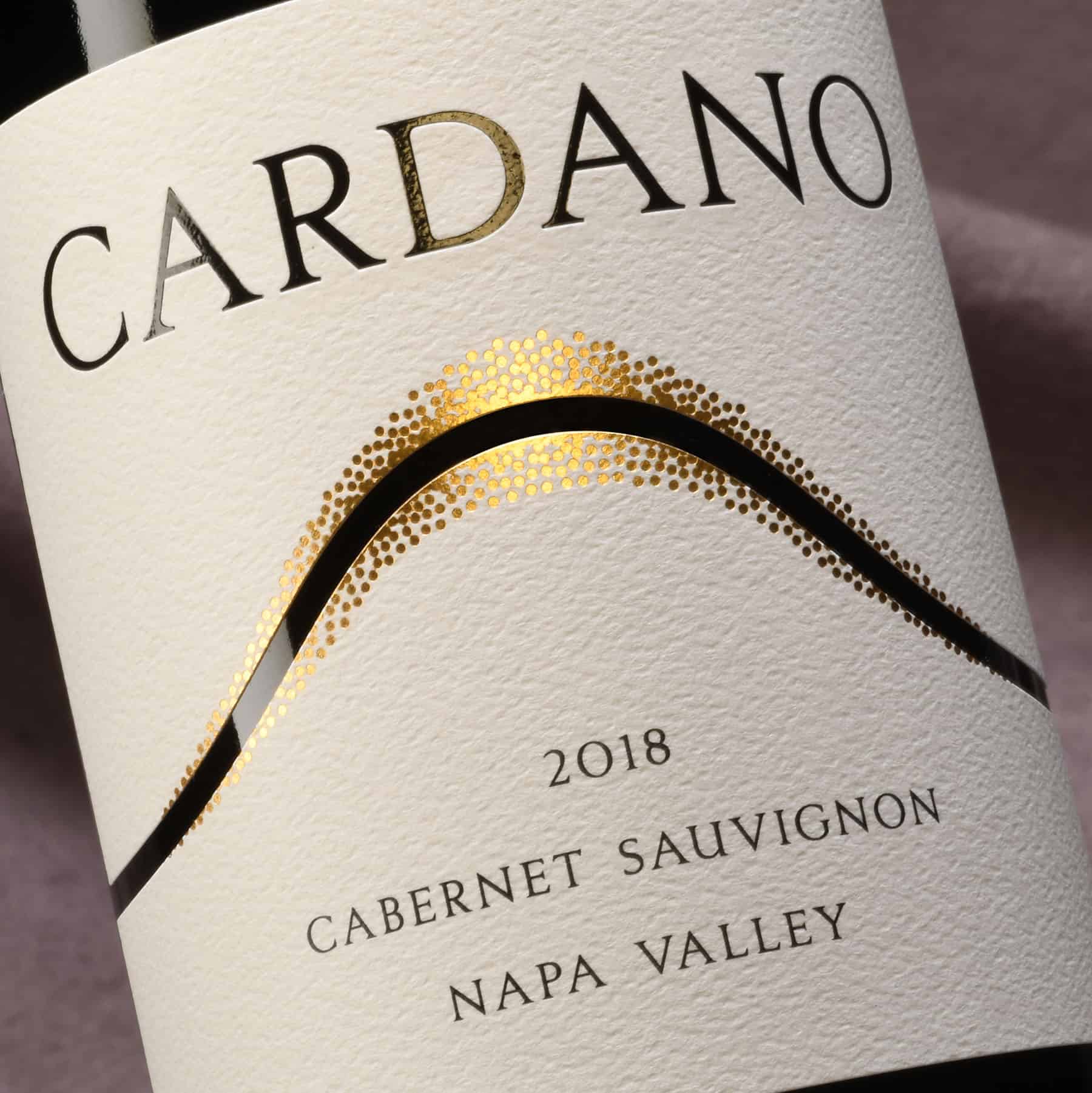 Cardano Cabernet Sauvignon wine label