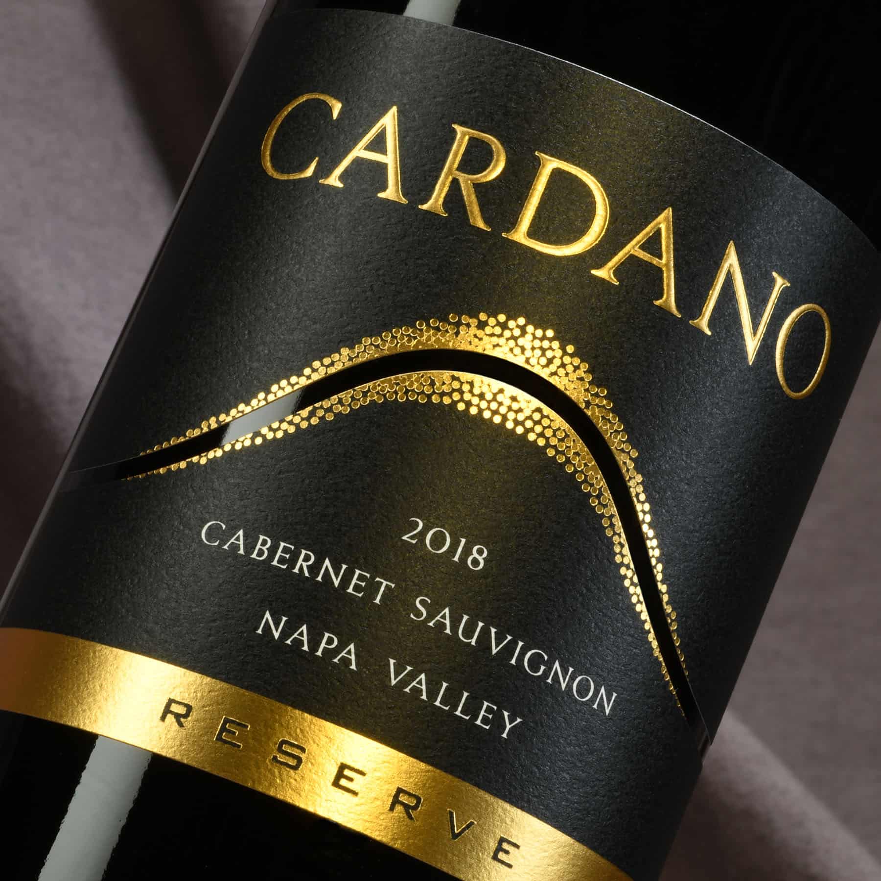 Cardano Cabernet Sauvignon Reserve wine label