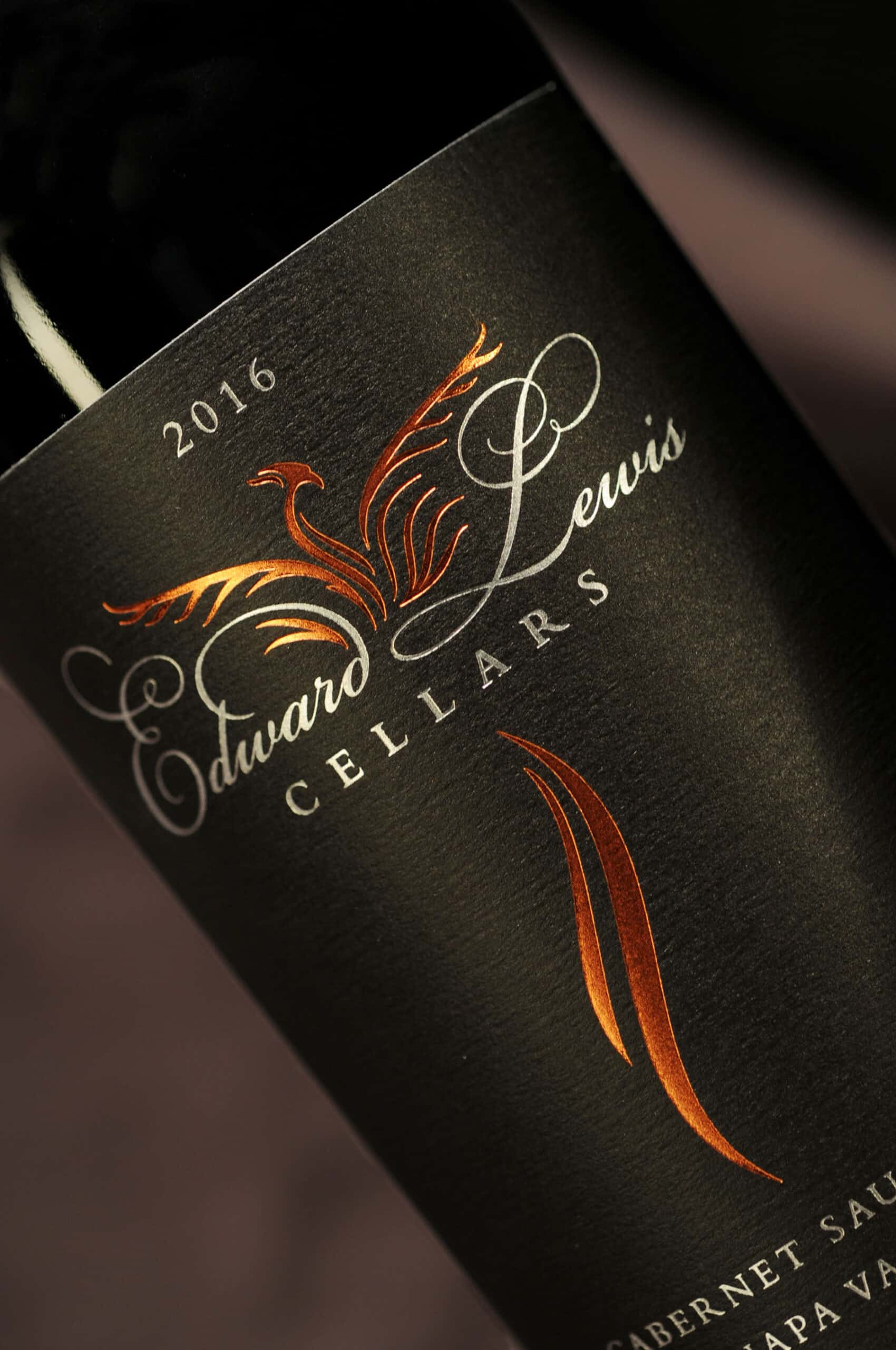 Edward Lewis Cabernet Sauvignon label