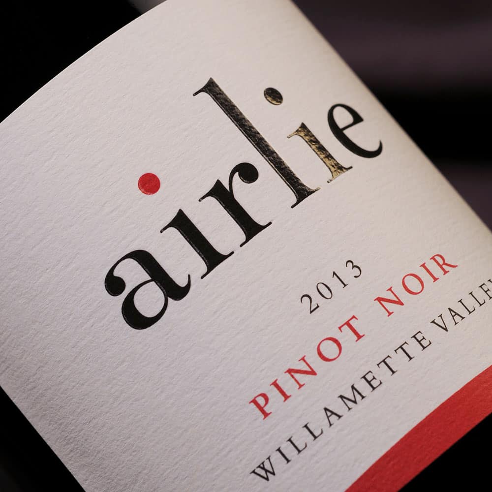 Airlie wine label