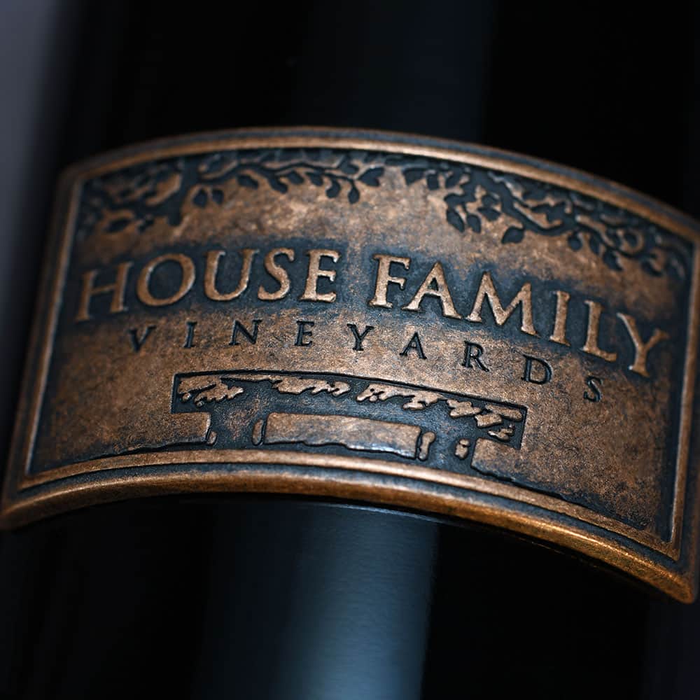 House Family Vineyards embossed logo